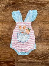 Load image into Gallery viewer, Girl Bunny romper
